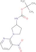 (R)-tert-Butyl 1-(3-nitropyridine-2-yl)pyrrolidine-3-ylcarbamate