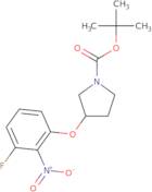 (R)-tert-Butyl 3-(3-fluoro-2-nitrophenoxy)pyrrolidine-1-carboxylate