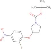 (R)-tert-Butyl 3-(2-fluoro-4-nitrophenoxy)pyrrolidine-1-carboxylate