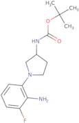 (R)-tert-Butyl 1-(2-amino-3-fluorophenyl)pyrrolidin-3-ylcarbamate