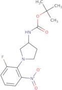 (S)-tert-Butyl 1-(2-fluoro-6-nitrophenyl)pyrrolidin-3-ylcarbamate