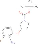 (S)-tert-Butyl 3-(2-amino-3-fluorophenoxy)pyrrolidine-1-carboxylate