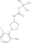 (R)-tert-Butyl 1-(2-amino-6-fluorophenyl)pyrrolidin-3-ylcarbamate