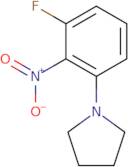 1-(3-Fluoro-2-nitrophenyl)pyrrolidine