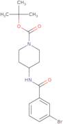 tert-Butyl 4-(3-bromobenzamido)piperidine-1-carboxylate