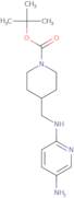 tert-Butyl 4-[(5-aminopyridin-2-ylamino)methyl]piperidine-1-carboxylate