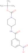 tert-Butyl 4-(3-nitrobenzamido)piperidine-1-carboxylate