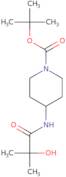 tert-Butyl 4-(2-hydroxy-2-methylpropanamido)piperidine-1-carboxylate