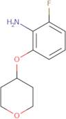 2-Fluoro-6-(tetrahydro-2H-pyran-4-yloxy)aniline