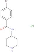 4-Bromo-N-(piperidin-4-yl)benzamide hydrochloride