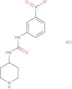 1-(3-Nitrophenyl)-3-(piperidin-4-yl)ureahydrochloride