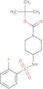 tert-Butyl 4-(2-fluorophenylsulfonamido)piperidine-1-carboxylate