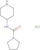 N-(Piperidin-4-yl)pyrrolidine-1-carboxamide hydrochloride