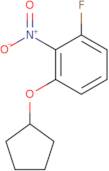 1-(Cyclopentyloxy)-3-fluoro-2-nitrobenzene