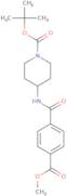 tert-Butyl 4-[4-(methoxycarbonyl)benzamido]piperidine-1-carboxylate