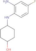 Trans-4-((2-amino-4-fluorophenyl)amino)cyclohexanol