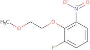 1-Fluoro-2-(2-methoxyethoxy)-3-nitrobenzene