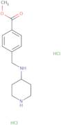 Methyl 4-[(piperidin-4-ylamino)methyl]benzoate dihydrochloride