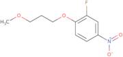 2-Fluoro-1-(3-methoxypropoxy)-4-nitrobenzene