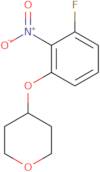 4-(3-Fluoro-2-nitrophenoxy)tetrahydro-2H-pyran