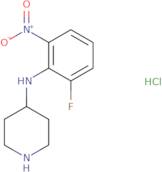 N-(2-Fluoro-6-nitrophenyl)piperidin-4-amine hydrochloride