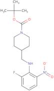 tert-Butyl 4-[(2-fluoro-6-nitrophenylamino)methyl]piperidine-1-carboxylate