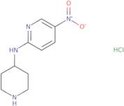 5-Nitro-N-(piperidin-4-yl)pyridin-2-amine hydrochloride