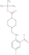 tert-Butyl 4-[(4-fluoro-2-nitrophenylamino)methyl]piperidine-1-carboxylate