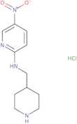 5-Nitro-N-(piperidin-4-ylmethyl)pyridin-2-amine hydrochloride