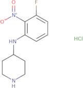 N-(3-Fluoro-2-nitrophenyl)piperidin-4-amine hydrochloride