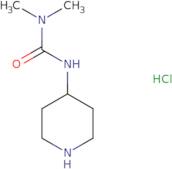 3,3-Dimethyl-1-(piperidin-4-yl)urea hydrochloride