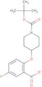 tert-Butyl 4-(4-fluoro-2-nitrophenoxy)piperidine-1-carboxylate