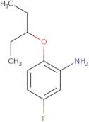 5-Fluoro-2-(pentan-3-yloxy)aniline