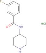 3-Fluoro-N-(piperidine-4-yl)benzamide hydrochloride