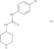 1-(4-Bromophenyl)-3-(piperidin-4-yl)ureahydrochloride