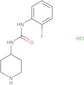 1-(2-Fluorophenyl)-3-(piperidin-4-yl)urea hydrochloride