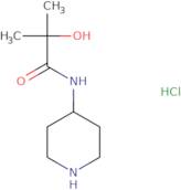 2-Hydroxy-2-methyl-N-(piperidin-4-yl)propanamide hydrochloride