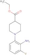 Ethyl 1-(2-amino-3-fluorophenyl)piperidine-4-carboxylate