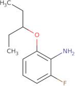 2-Fluoro-6-(pentan-3-yloxy)aniline