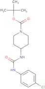 tert-Butyl 4-[3-(4-chlorophenyl)ureido]piperidine-1-carboxylate