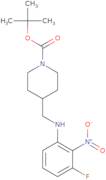 tert-Butyl 4-[(3-fluoro-2-nitrophenylamino)methyl]piperidine-1-carboxylate