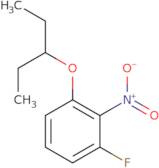 1-Fluoro-2-nitro-3-(pentan-3-yloxy)benzene