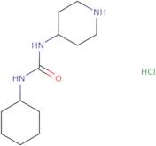 1-Cyclohexyl-3-(piperidin-4-yl)urea hydrochloride