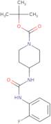 tert-Butyl 4-[3-(2-fluorophenyl)ureido]piperidine-1-carboxylate