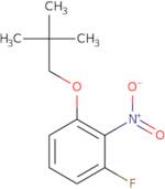 1-Fluoro-3-(neopentyloxy)-2-nitrobenzene