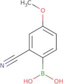 2-Cyano-4-methoxyphenylboronic acid