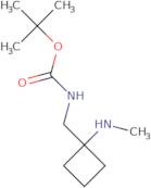 tert-Butyl N-{[1-(methylamino)cyclobutyl]methyl}carbamate