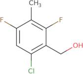 6-Chloro-2,4-difluoro-3-methylbenzyl alcohol