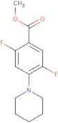 Methyl 2,5-difluoro-4-piperidin-1-ylbenzoate