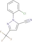 2-(2-Chloro-phenyl)-5-trifluoromethyl-2H-pyrazole-3-carbonitrile